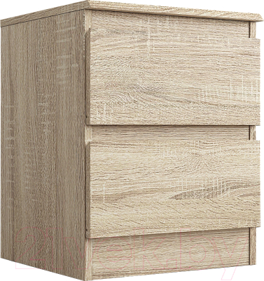 Прикроватная тумба Евва Турин ТР-2S/S (дуб сонома) - фото