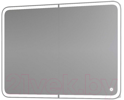 Шкаф с зеркалом для ванной Grossman Адель 90 / 209004 - фото