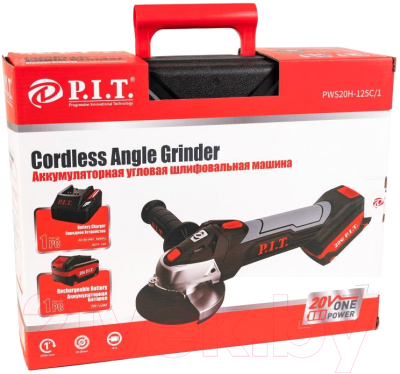 Угловая шлифовальная машина P.I.T PWS20H-125C/1