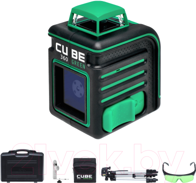 Лазерный нивелир ADA Instruments Cube 360 Green Ultimate Edition / A00470 - фото