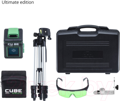Лазерный нивелир ADA Instruments Cube 360 Green Ultimate Edition / A00470