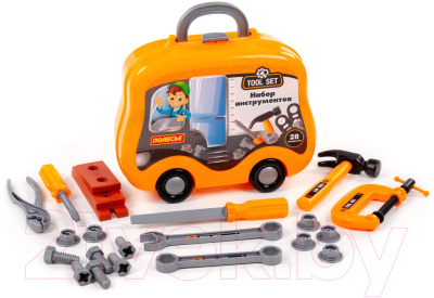 Набор инструментов игрушечный Полесье №30 / 94216 - фото