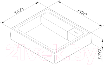 Умывальник AM.PM X-Joy M85AWCC0602WG