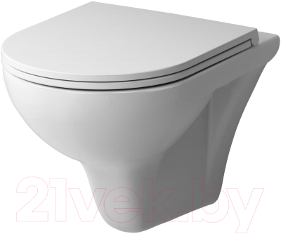 Унитаз подвесной AM.PM Gem C901700SC (с сиденьем) - фото