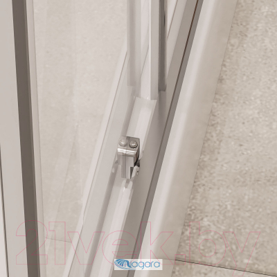 Душевой уголок Niagara NG-6607-08 100x100x190 (прозрачное стекло)