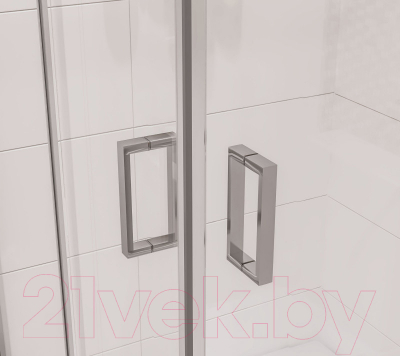 Душевой уголок Niagara NG-6607-08 100x100x190 (прозрачное стекло)