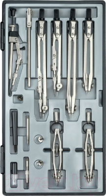 Готовальня Globus Техника / НЧ14-80-80 - фото