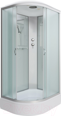 Душевая кабина Niagara NG-33084-14R 100x80 (матовое стекло) - фото