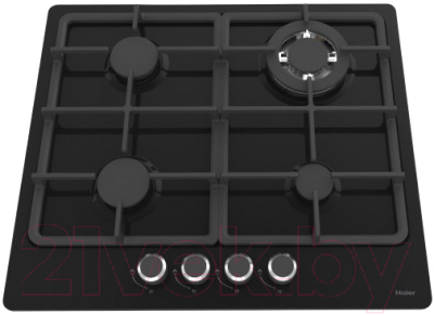 Газовая варочная панель Haier HHX-M64CWB - фото