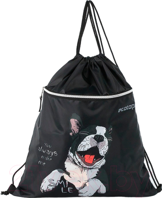 Мешок для обуви Ecotope Kids Бульдог 057-M588/121-BCL  - фото