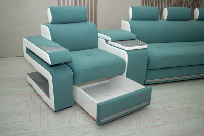 Диван Петрамебель Марсель люкс модульный правый