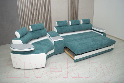 Диван угловой Петрамебель Марсель комфорт правый