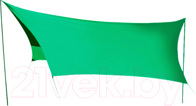 Туристический тент BTrace T0379 (4.4x4.4, зеленый) - фото