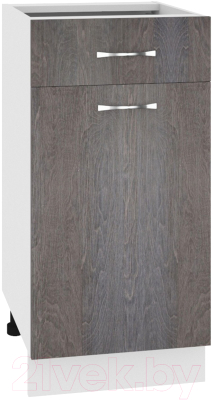 Шкаф-стол кухонный Кортекс-мебель Корнелия Лира НШ40р1ш без столешницы - фото