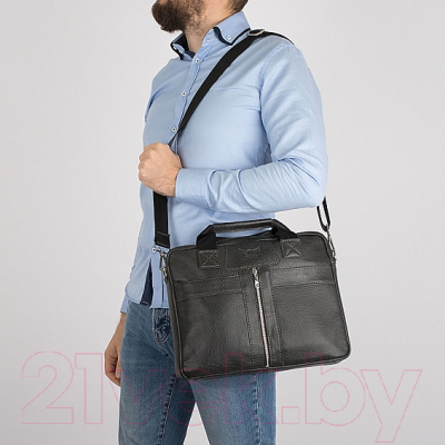 Сумка Poshete 196-1803-40-DGR (серый)