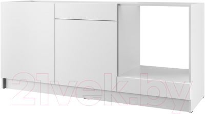 Шкаф-стол кухонный Eligard Urban ШСК 180 (белый)