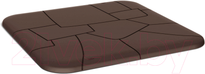 Обеденный стол Sheffilton SHT-TU34-P/TT30 83/83 (черный муар/коричневый)