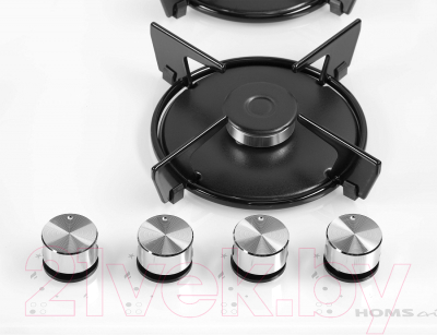 Газовая варочная панель HOMSair HGG641EWH