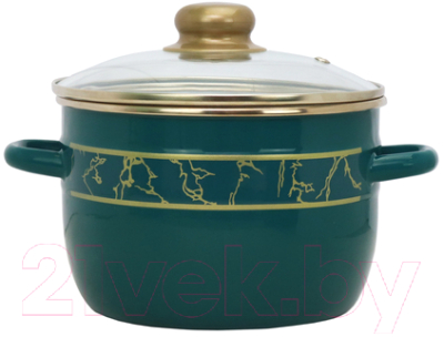 Набор кастрюль Эмаль Полонез мирт 3-308/6