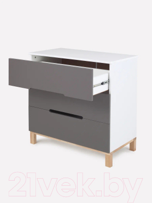 Комод пеленальный Rant Indy / 97 (Moon Grey)