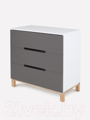 Комод пеленальный Rant Indy / 97 (Moon Grey)