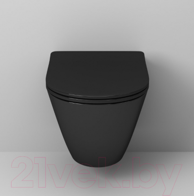 Унитаз подвесной Grossman GR-4411blackS