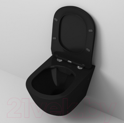 Унитаз подвесной Grossman GR-4411blackS