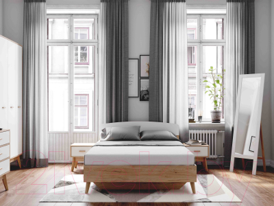 Двуспальная кровать Мебельград Калгари 1600