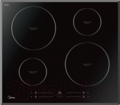 Индукционная варочная панель Midea MIH65742F - фото