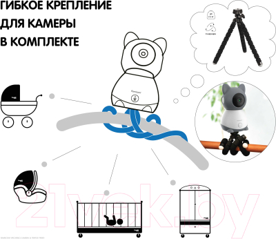 Видеоняня Ramicom VRC300CTR