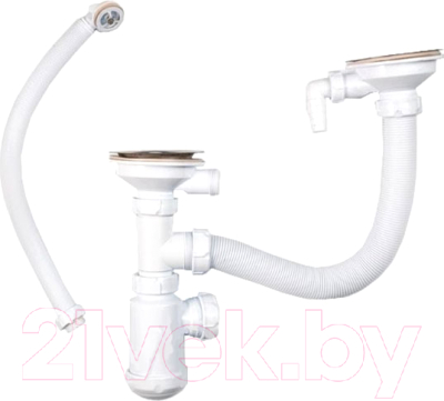 Сифон Gran-Stone Двойной - фото