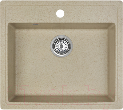 Мойка кухонная Arfeka Quadro (бежевый) - фото