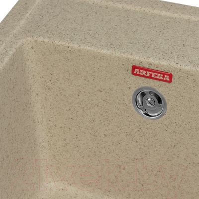 Мойка кухонная Arfeka Quadro (бежевый)