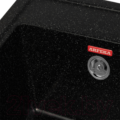 Мойка кухонная Arfeka Quadro (черный)