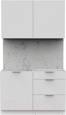 Готовая кухня Интермебель Микс Топ-1 1.2м без столешницы - фото