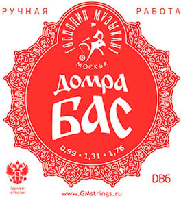 Струны для домры Господин Музыкант DB6 - фото