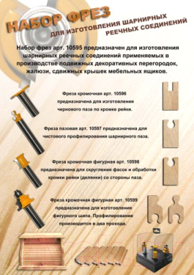 Набор фрез Энкор 10595