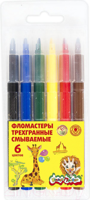Фломастеры Каляка-Маляка ФТГКМ06 - фото