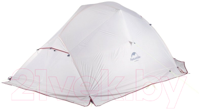 Палатка Naturehike Сloud up 2 20D NH17T001-T / 6927595730560 (серый/красный)