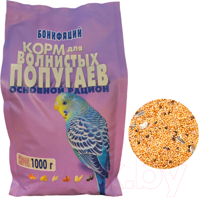 Корм для птиц Бонифаций Основной рацион
