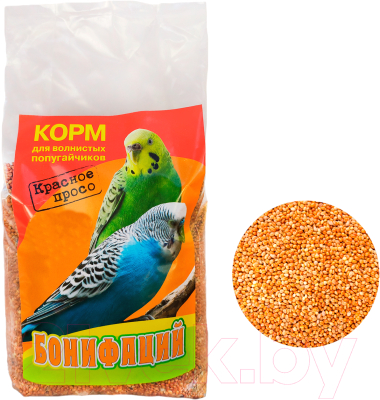 Корм для птиц Бонифаций Красное просо