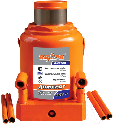 Бутылочный домкрат Ombra OHT100 - фото