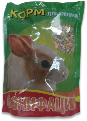 Корм для грызунов Бонифаций Основной рацион для кроликов - фото