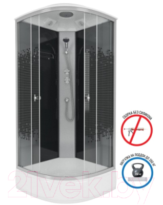 Душевая кабина Niagara NG-3504-14 90x90