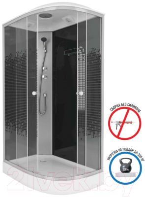 Душевая кабина Niagara NG-4512-14L 120x80