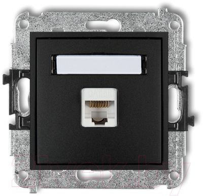 Розетка Karlik 1XRJ45 / 12MGK-5 - фото