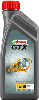 Моторное масло Castrol GTX 5W30 A5/B5 / 15BE02 - фото