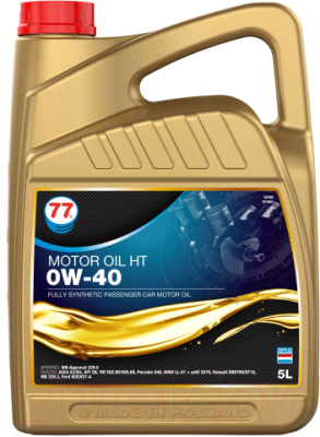 Моторное масло 77 Lubricants Motor Oil HT 0W-40 / 707802 - фото
