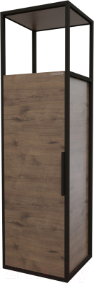 Шкаф-полупенал для ванной Grossman Лофт 40 / 304001 - фото