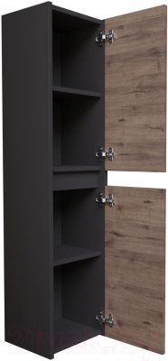 Шкаф-полупенал для ванной Grossman Смарт 30 / 303011